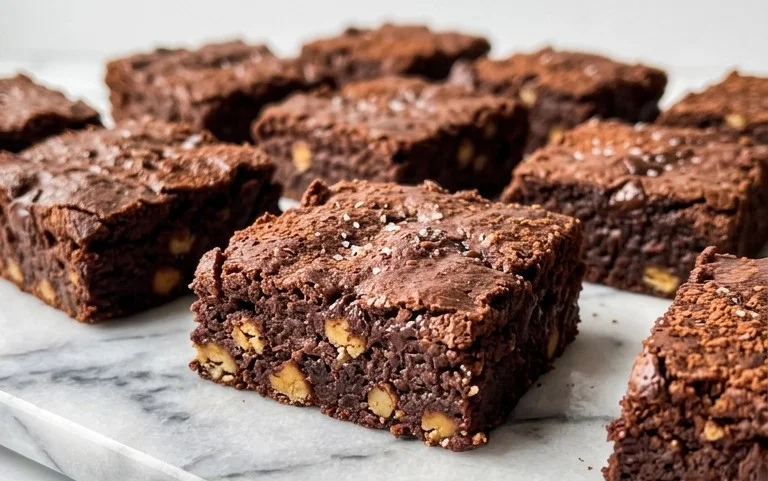 Flourless Chickpea Brownies (Vegan & Gluten Free)