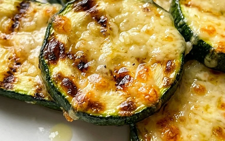 Grilled Zucchini with Parmesan