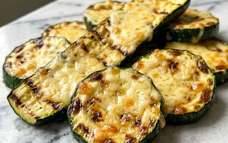 Grilled Zucchini with Parmesan