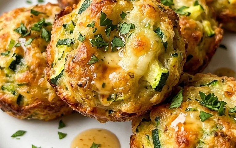 Zucchini Garlic Bites