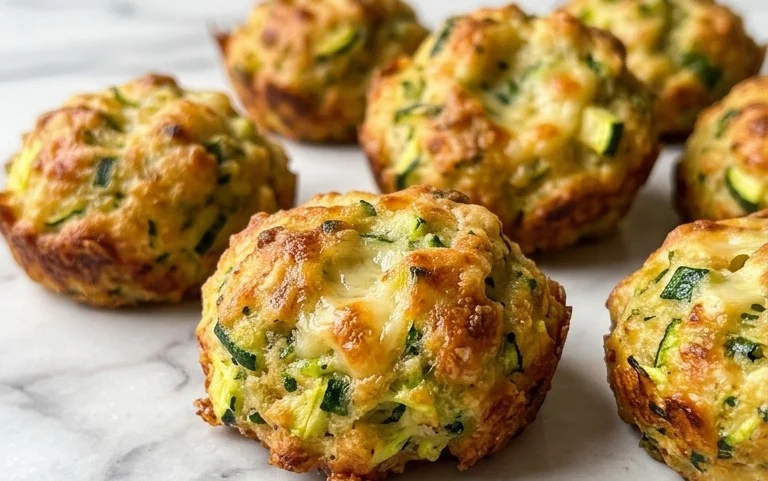 Zucchini Garlic Bites