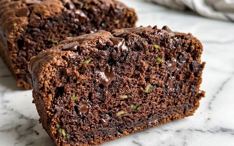 Double Dark Chocolate Zucchini Bread