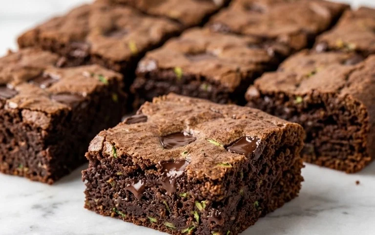 Zucchini Brownies (gluten-free, dairy-free options)