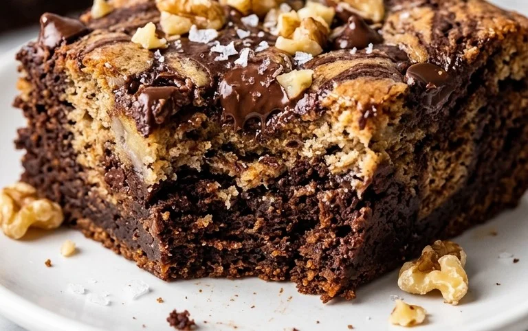 Banana Bread Brownies