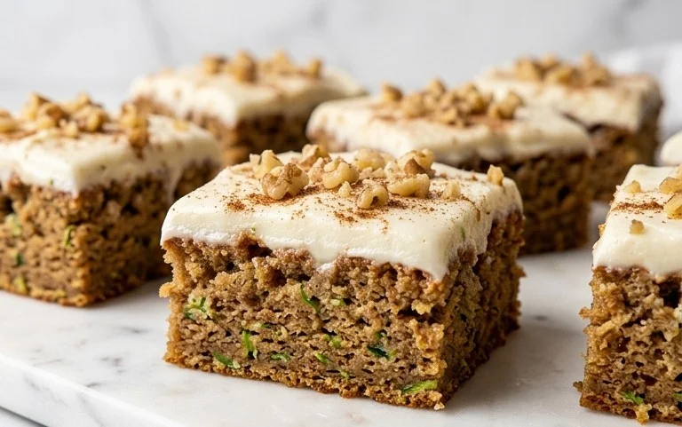 The Best Zucchini Bars